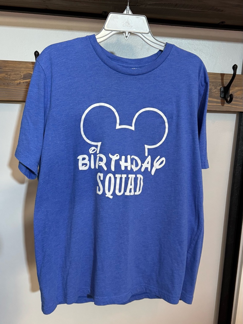 Disney "Birthday Squad" T‑Shirt M Super Soft lightweight